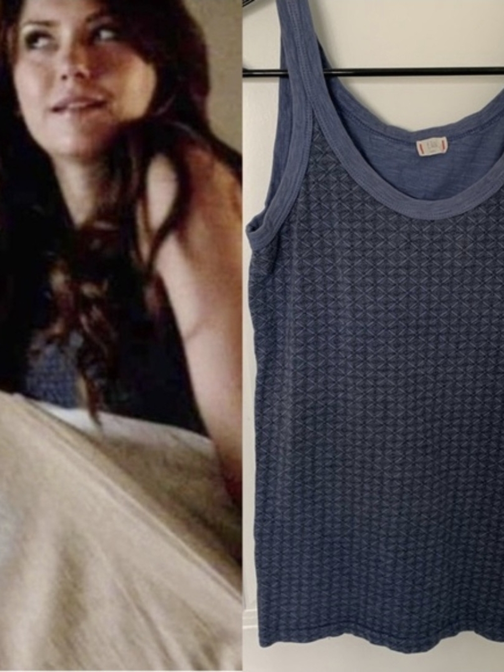 Anthropologie T.La Elena Gilbert Vampire Diaries ASO Tank Top Medium